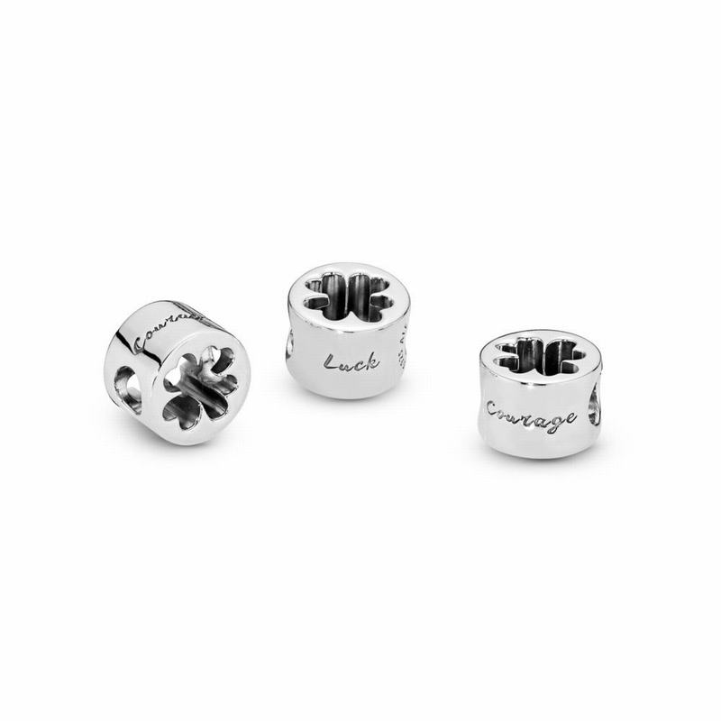 Pandora Clover Cut Out Charm Silver Egypt NH5320986
